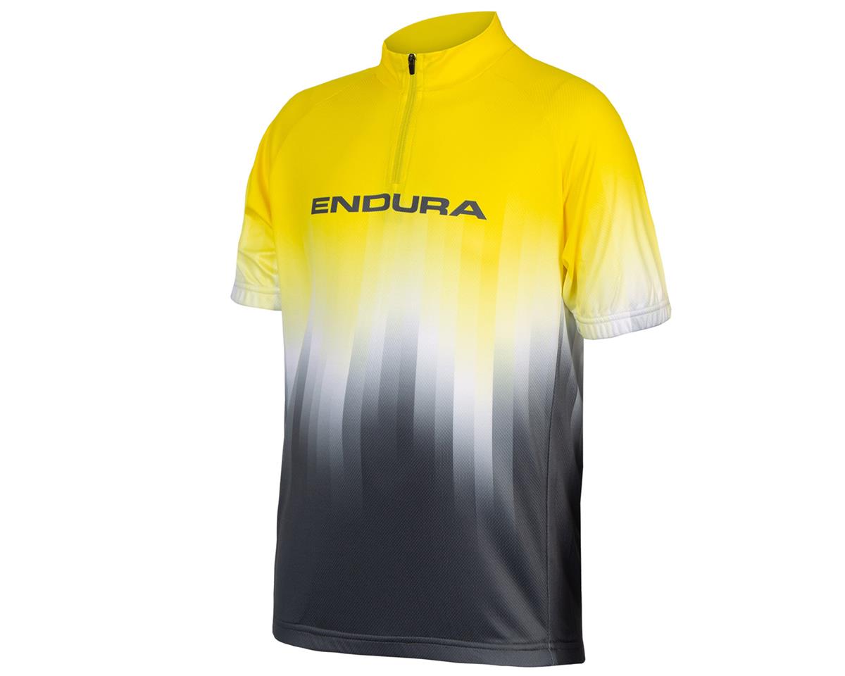 Endura Kids Xtract Short Sleeve Jersey (Hi-Viz Yellow) (Youth L) - E7154YV/K11